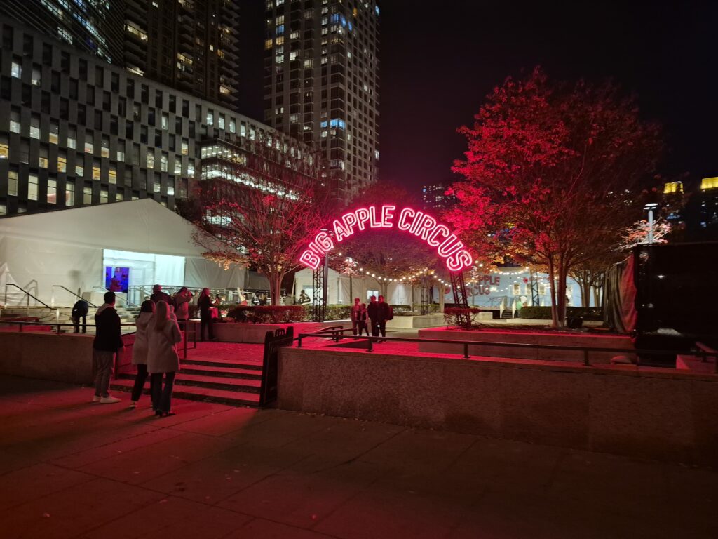 Big Apple Circus bij Lincoln Center in New York City 