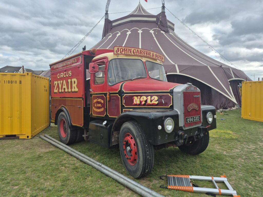 Circus Zyair in Weston-super-Mare (UK) 
